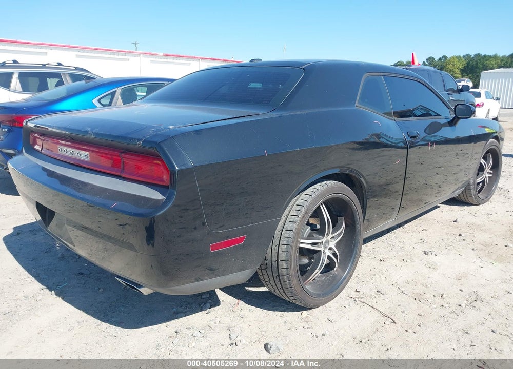 2013 DODGE CHALLENGER SXT VIN: 2C3CDYAG9DH566479