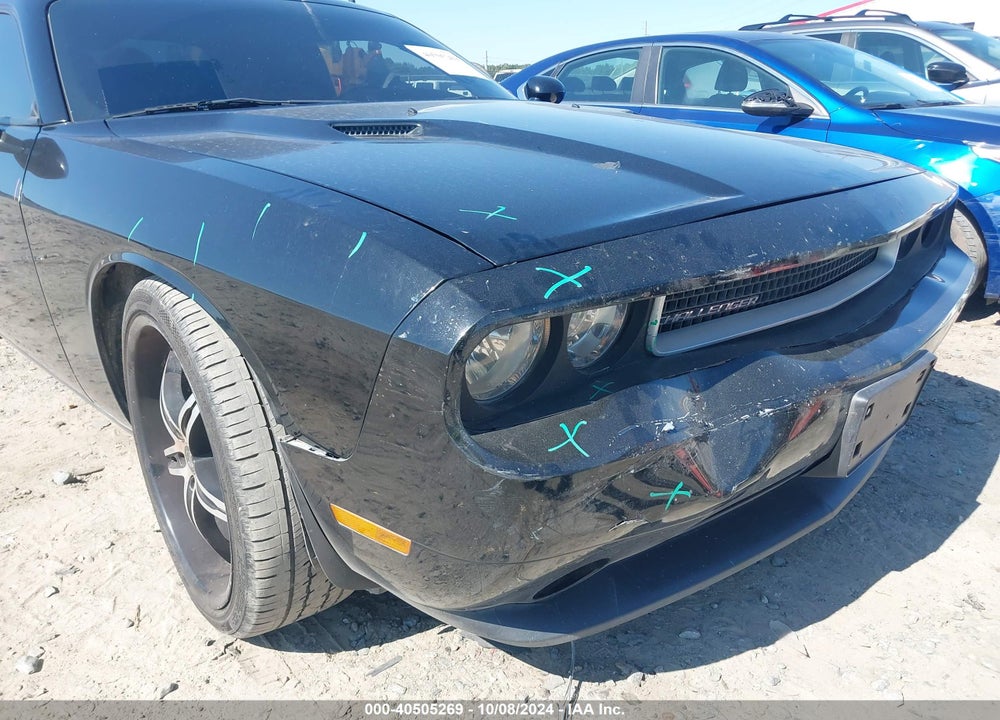2013 DODGE CHALLENGER SXT VIN: 2C3CDYAG9DH566479