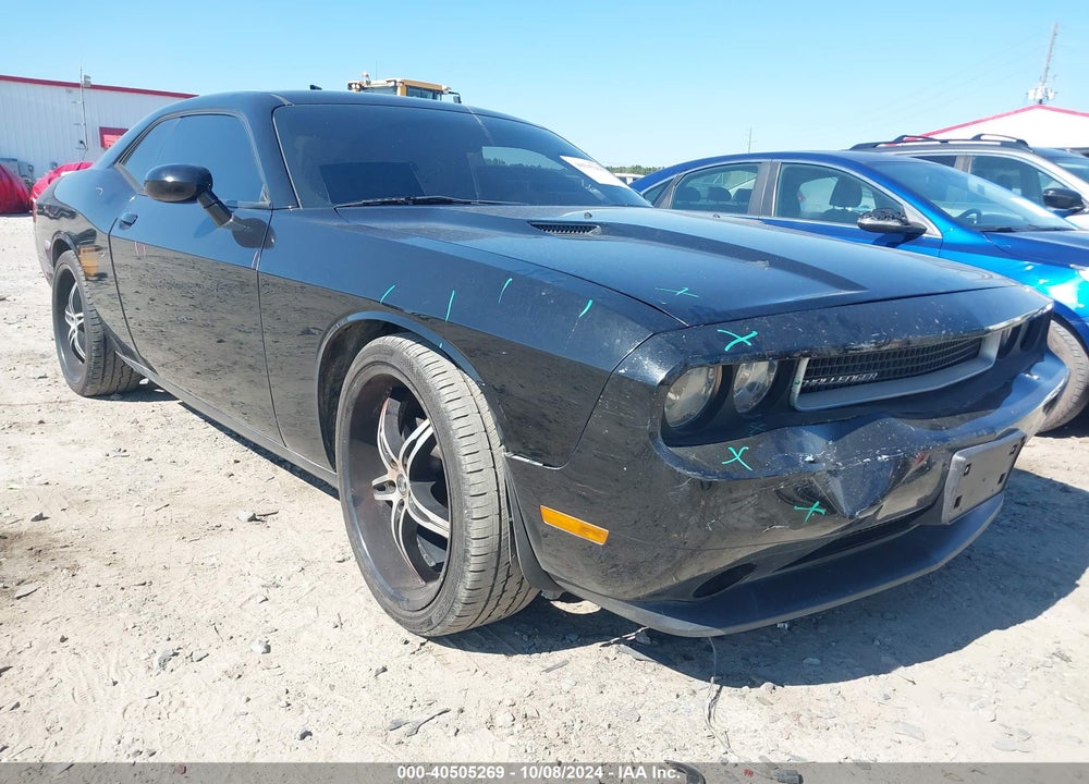 2013 DODGE CHALLENGER SXT VIN: 2C3CDYAG9DH566479