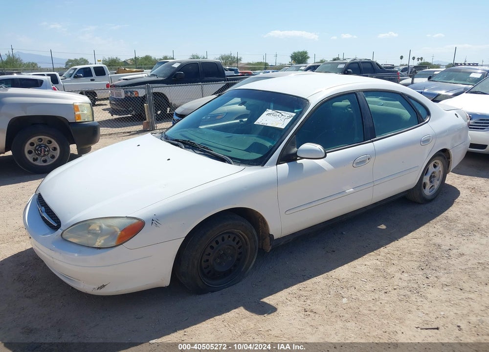 2000 FORD TAURUS SE VIN: 1FAFP53U2YA171488