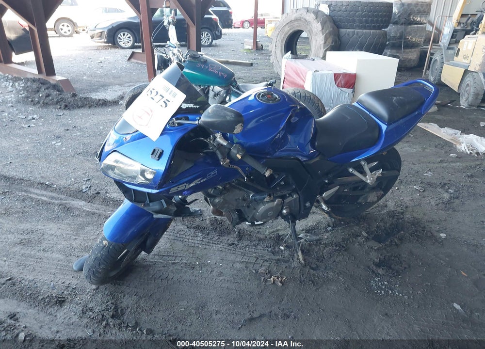 2005 SUZUKI SV650 VIN: JS1VP53A052105386