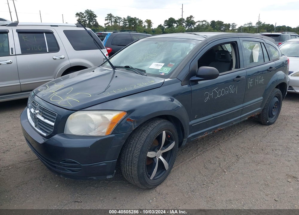2007 DODGE CALIBER VIN: 1B3HB48B47D314782
