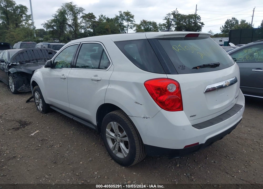 2013 CHEVROLET EQUINOX LS VIN: 2GNFLCEK0D6115358