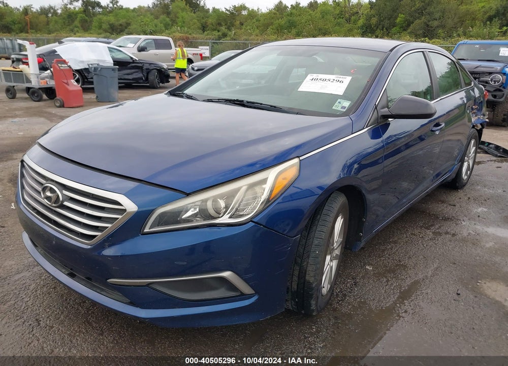 2017 HYUNDAI SONATA SE VIN: 5NPE24AF4HH478172