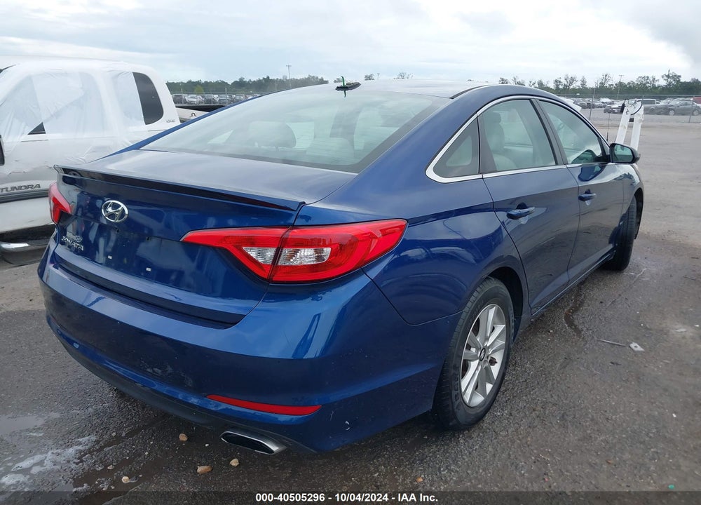 2017 HYUNDAI SONATA SE VIN: 5NPE24AF4HH478172