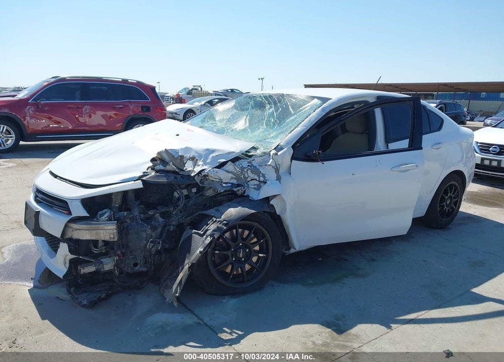 2016 DODGE DART SXT VIN: 1C3CDFBB0GD689211