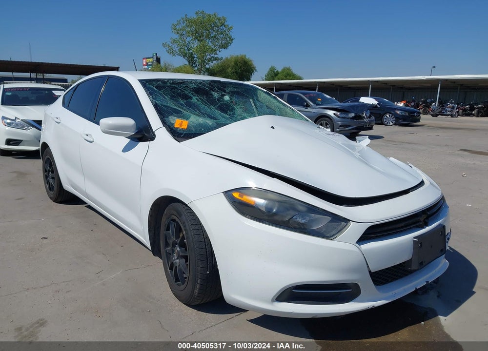 2016 DODGE DART SXT VIN: 1C3CDFBB0GD689211
