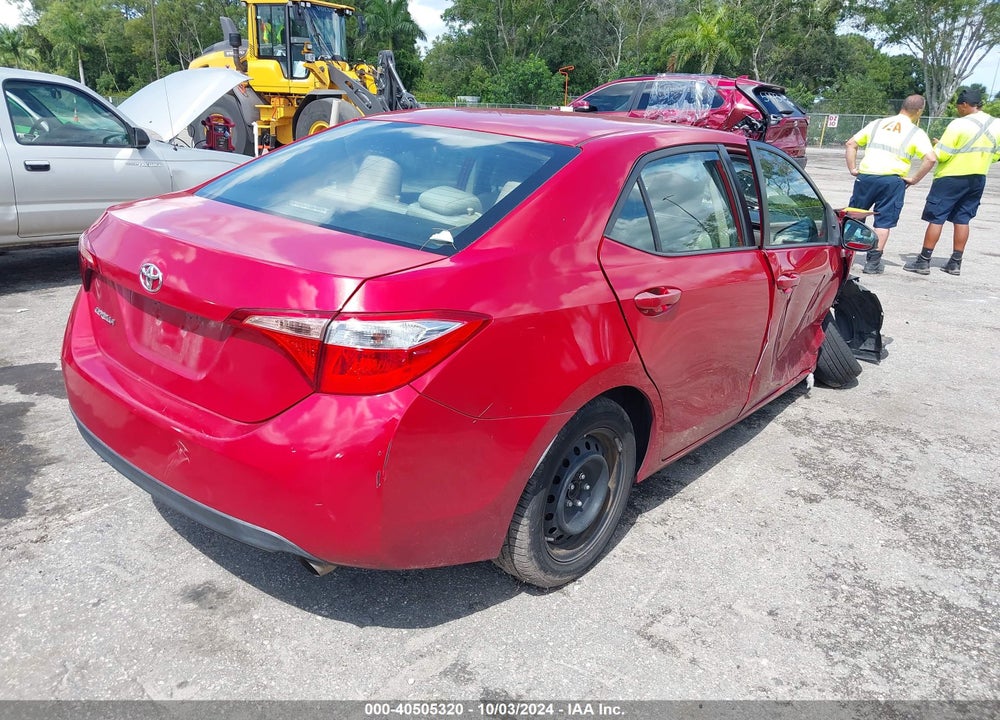 2015 TOYOTA COROLLA LE VIN: 5YFBURHE7FP248665