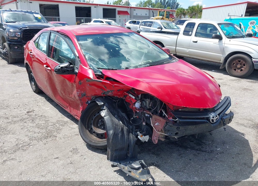 2015 TOYOTA COROLLA LE VIN: 5YFBURHE7FP248665