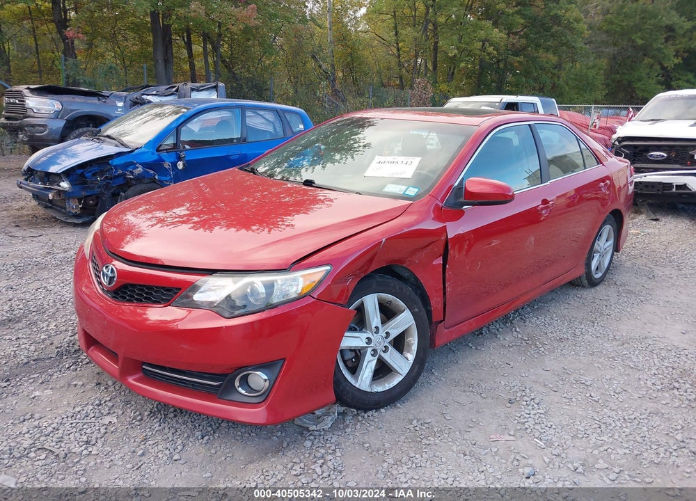 2012 TOYOTA CAMRY SE VIN: 4T1BF1FK1CU548961