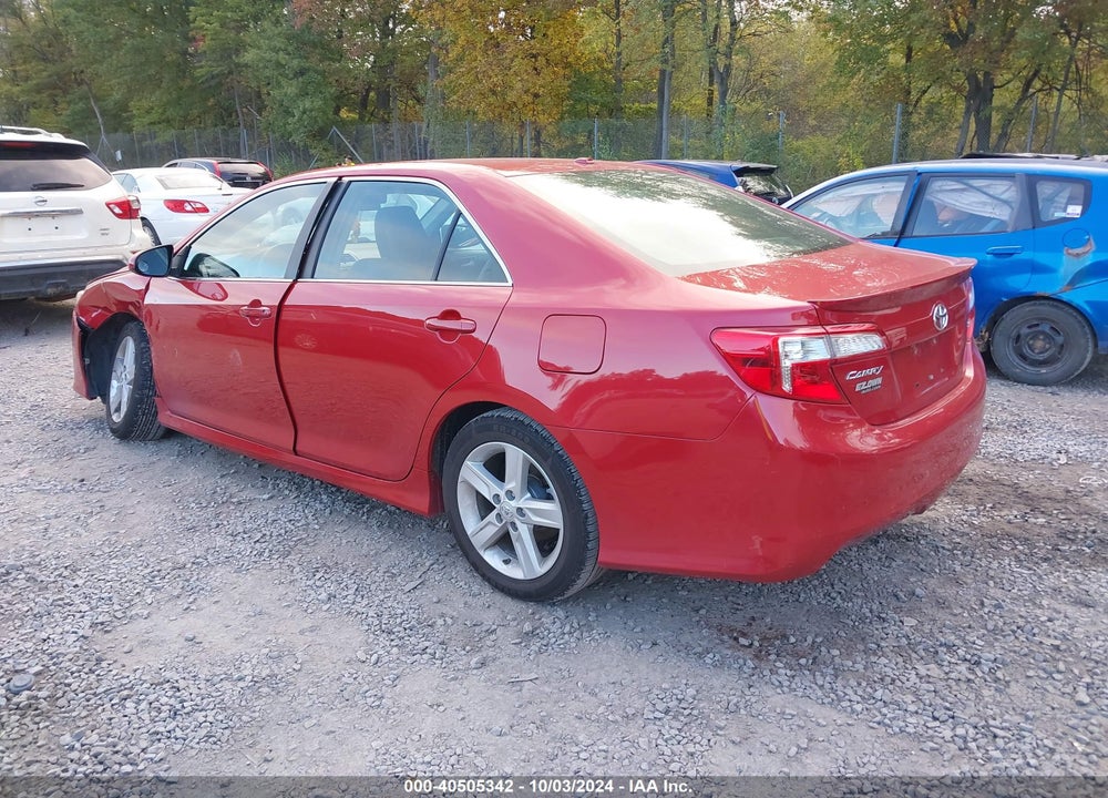2012 TOYOTA CAMRY SE VIN: 4T1BF1FK1CU548961