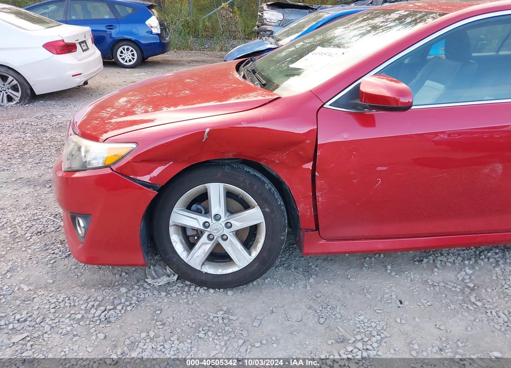 2012 TOYOTA CAMRY SE VIN: 4T1BF1FK1CU548961