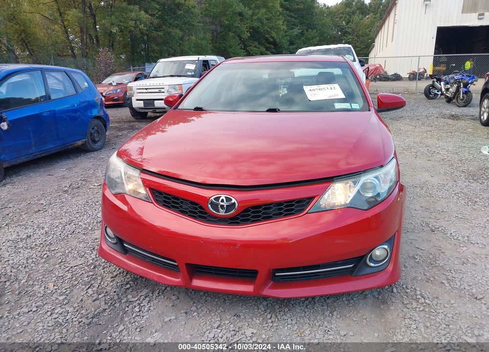 2012 TOYOTA CAMRY SE VIN: 4T1BF1FK1CU548961