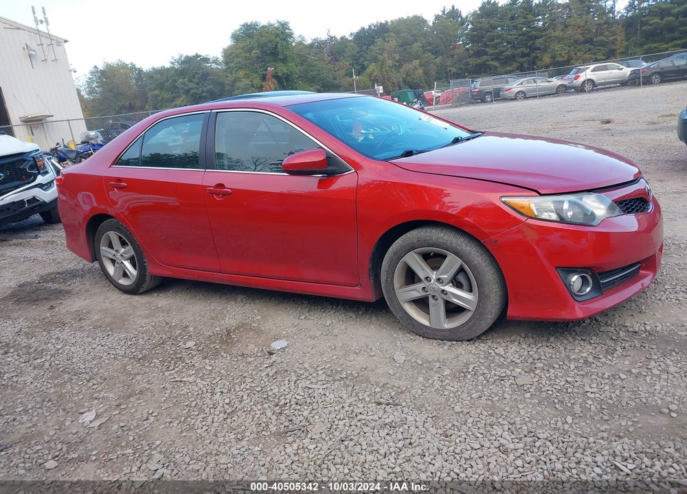 2012 TOYOTA CAMRY SE VIN: 4T1BF1FK1CU548961