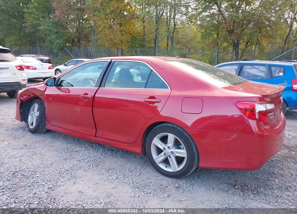 2012 TOYOTA CAMRY SE VIN: 4T1BF1FK1CU548961