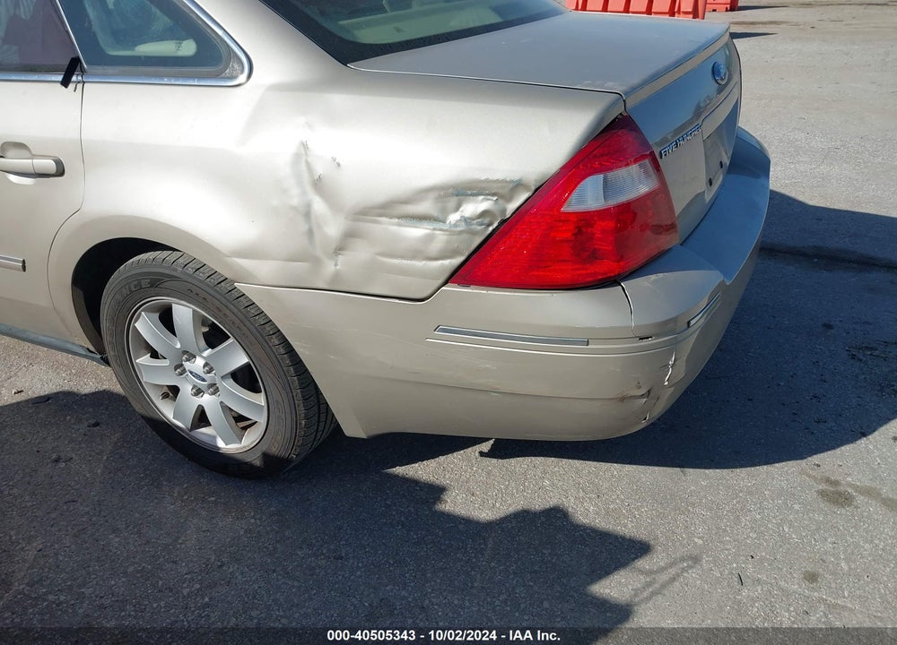 2006 FORD FIVE HUNDRED SEL VIN: 1FAHP24106G126779