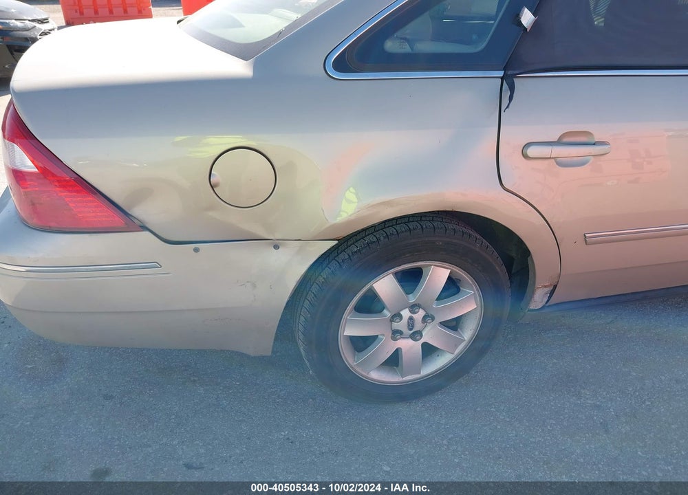 2006 FORD FIVE HUNDRED SEL VIN: 1FAHP24106G126779