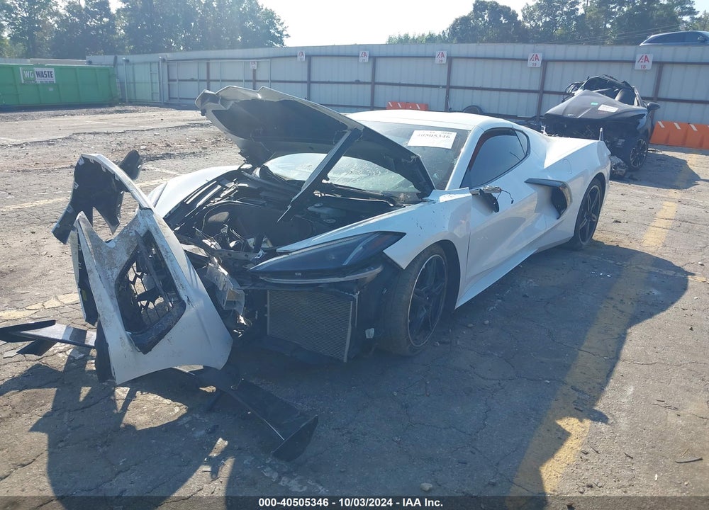 2022 CHEVROLET CORVETTE STINGRAY RWD 1LT VIN: 1G1YA2D42N5102783