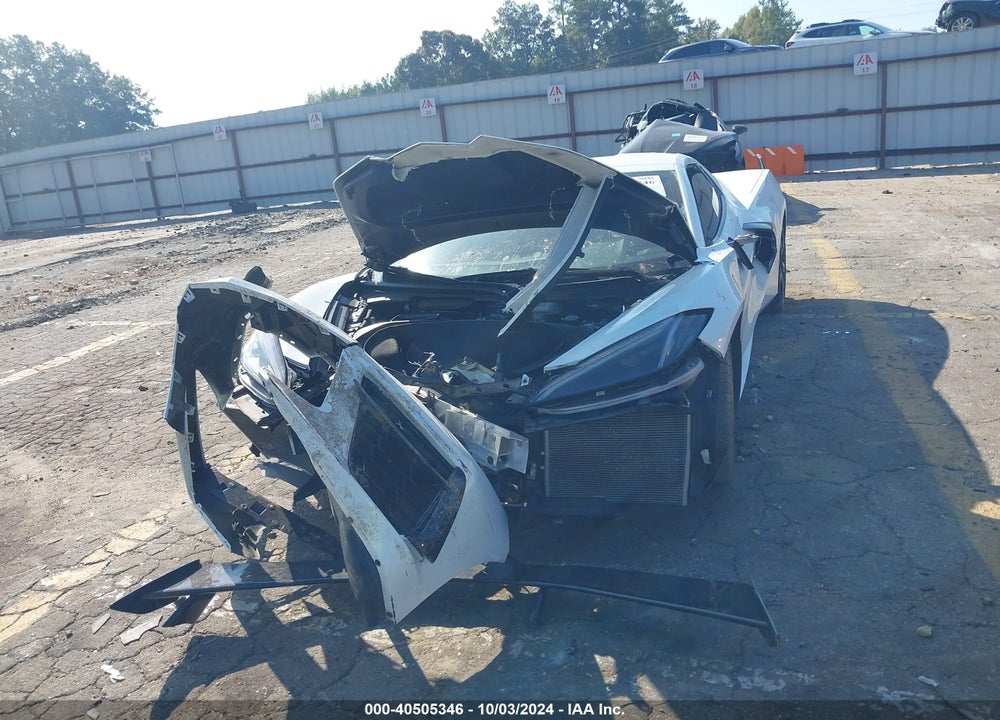 2022 CHEVROLET CORVETTE STINGRAY RWD 1LT VIN: 1G1YA2D42N5102783