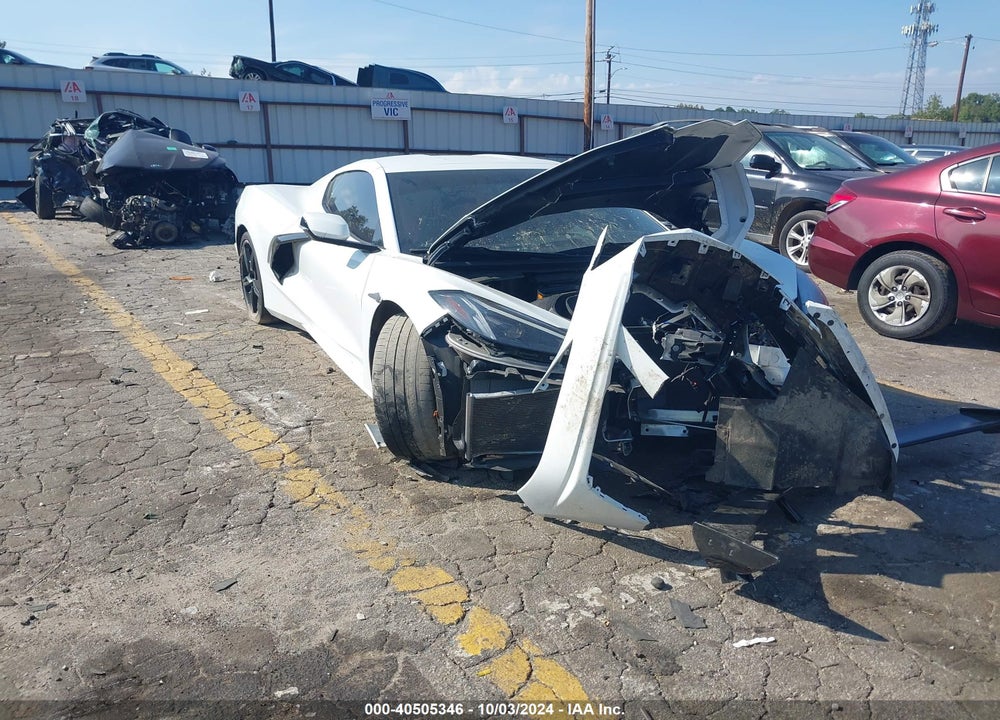 2022 CHEVROLET CORVETTE STINGRAY RWD 1LT VIN: 1G1YA2D42N5102783