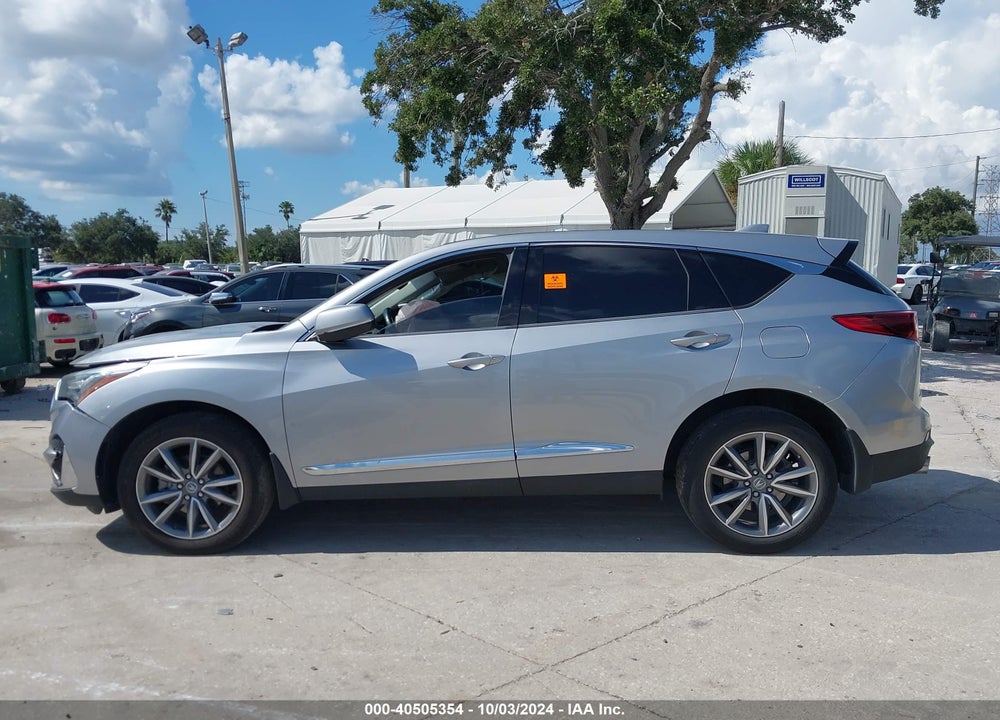 2019 ACURA RDX TECHNOLOGY PACKAGE VIN: 5J8TC1H58KL007999