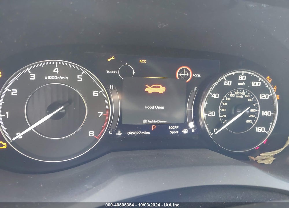 2019 ACURA RDX TECHNOLOGY PACKAGE VIN: 5J8TC1H58KL007999
