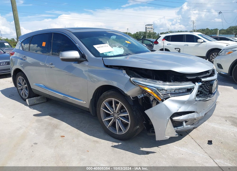 2019 ACURA RDX TECHNOLOGY PACKAGE VIN: 5J8TC1H58KL007999