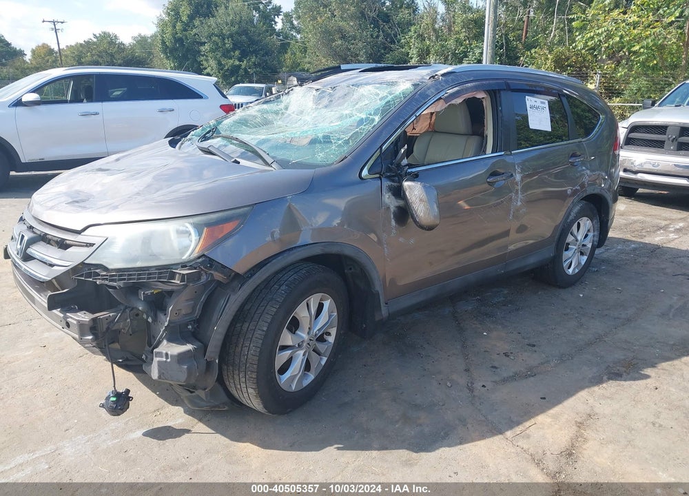 2013 HONDA CR-V EX-L VIN: 5J6RM3H77DL013518