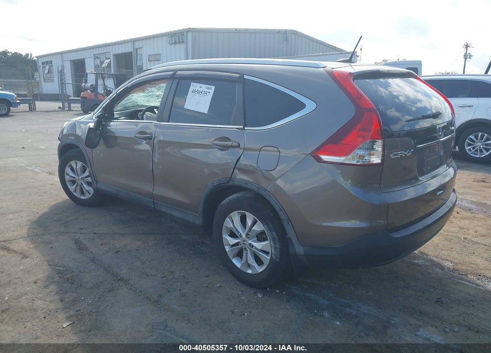 2013 HONDA CR-V EX-L VIN: 5J6RM3H77DL013518