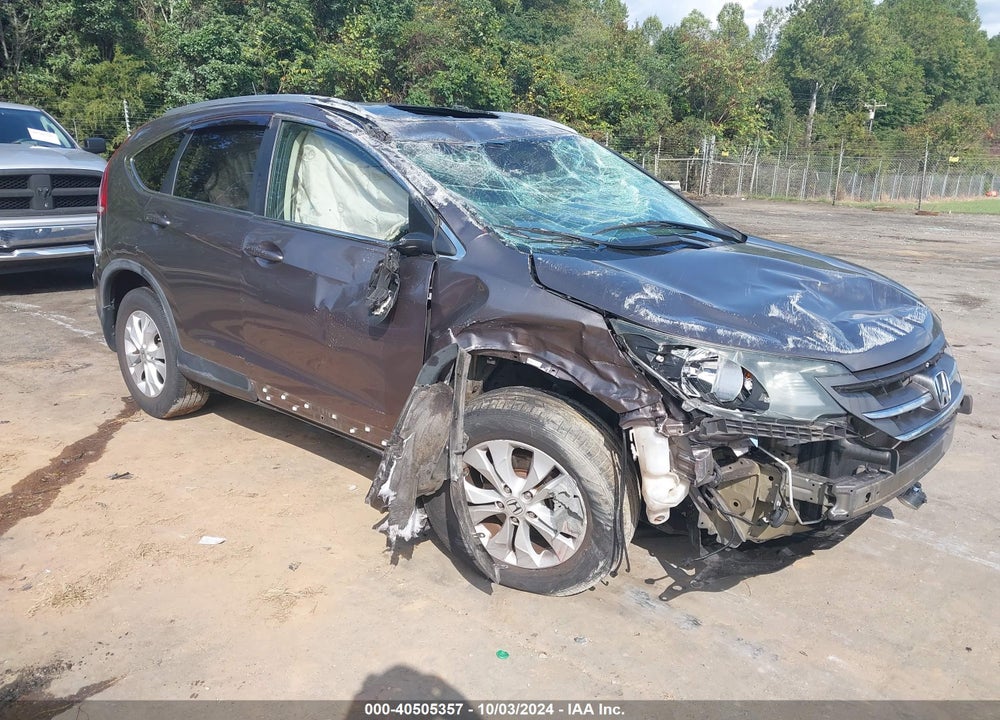 2013 HONDA CR-V EX-L VIN: 5J6RM3H77DL013518