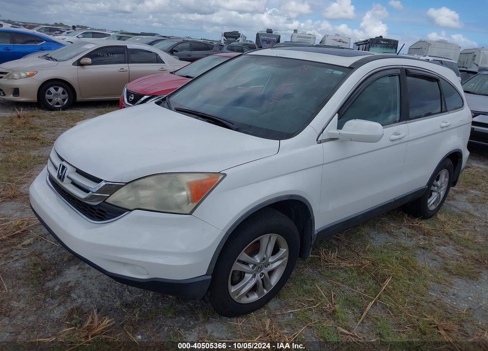 2010 HONDA CR-V EX-L VIN: 5J6RE3H71AL029447