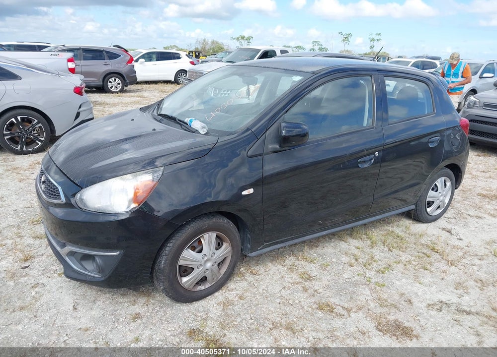 2019 MITSUBISHI MIRAGE ES VIN: ML32A3HJ0KH012905
