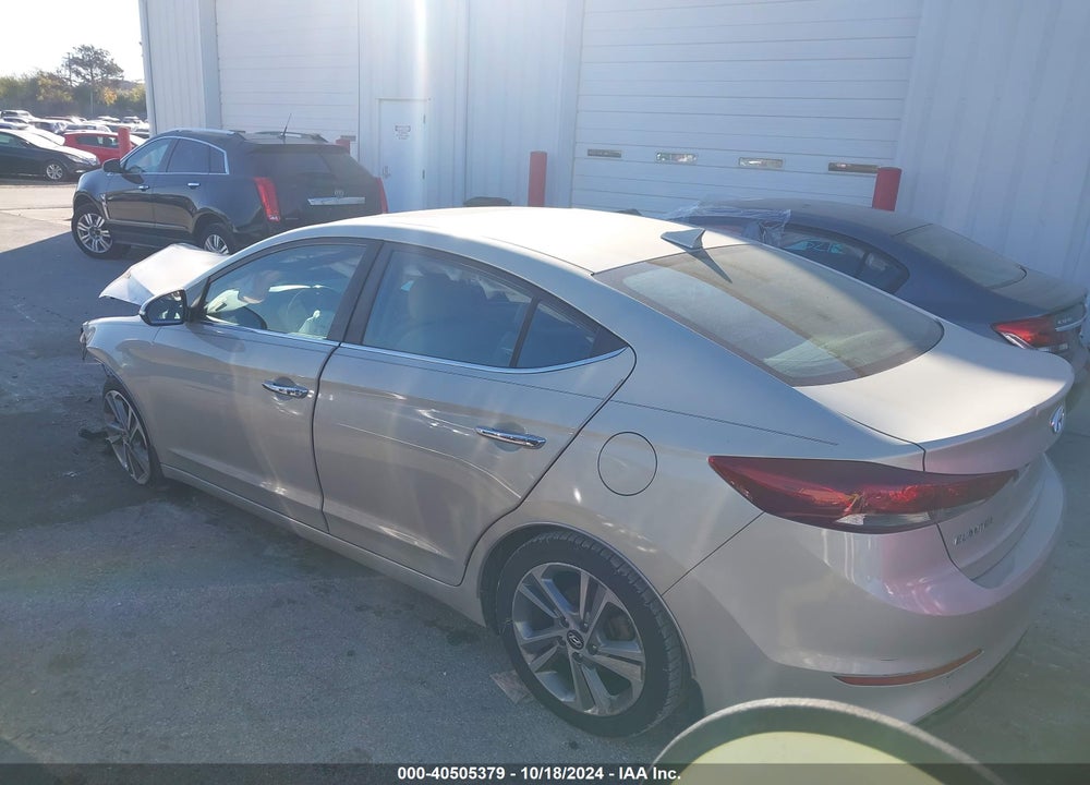 2017 HYUNDAI ELANTRA LIMITED VIN: KMHD84LF9HU358490