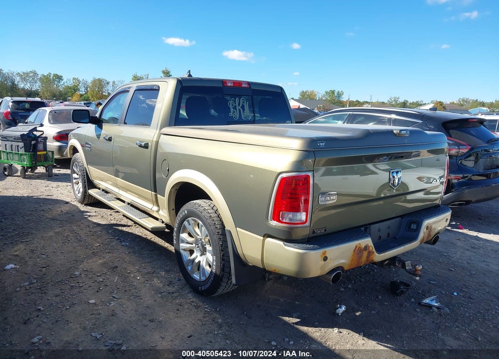 2013 RAM 1500 LAIE LONGHORN EDITION VIN: 1C6RR7PT7DS607875