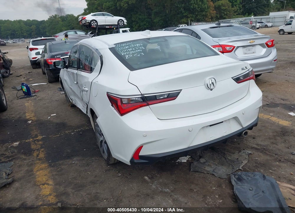2020 ACURA ILX PREMIUM PACKAGE/TECHNOLOGY PACKAGE VIN: 19UDE2F76LA001771