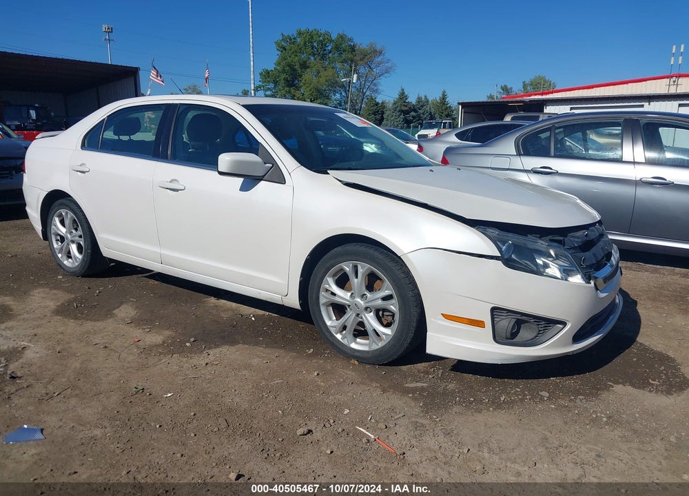 2012 FORD FUSION SE VIN: 3FAHP0HA2CR122087