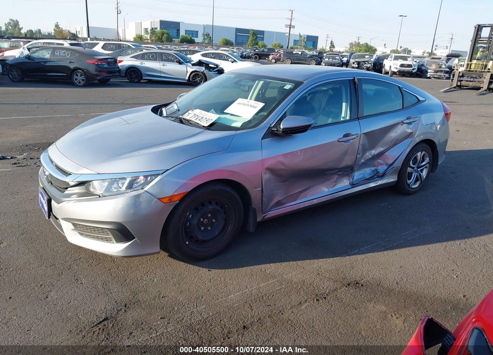 2016 HONDA CIVIC LX VIN: 2HGFC2F52GH512429
