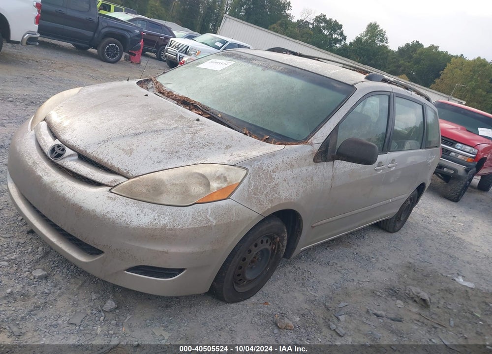 2007 TOYOTA SIENNA CE VIN: 5TDZK23C47S025073