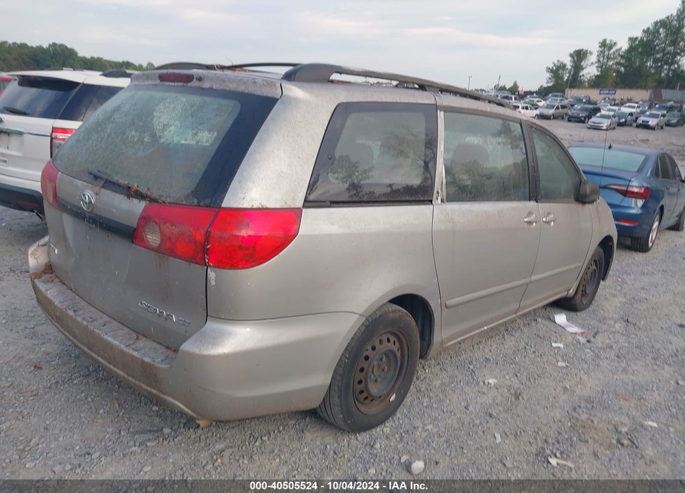 2007 TOYOTA SIENNA CE VIN: 5TDZK23C47S025073
