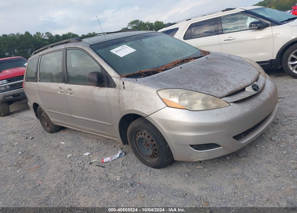 2007 TOYOTA SIENNA CE VIN: 5TDZK23C47S025073