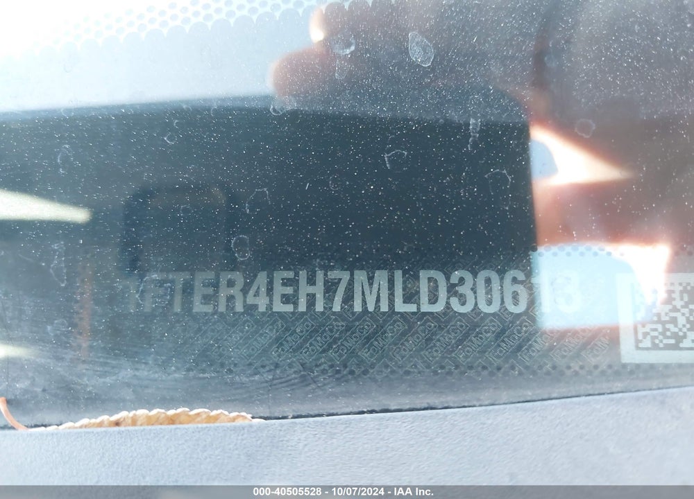 2021 RANGER FORD  XLT VIN: 1FTER4EH7MLD30613