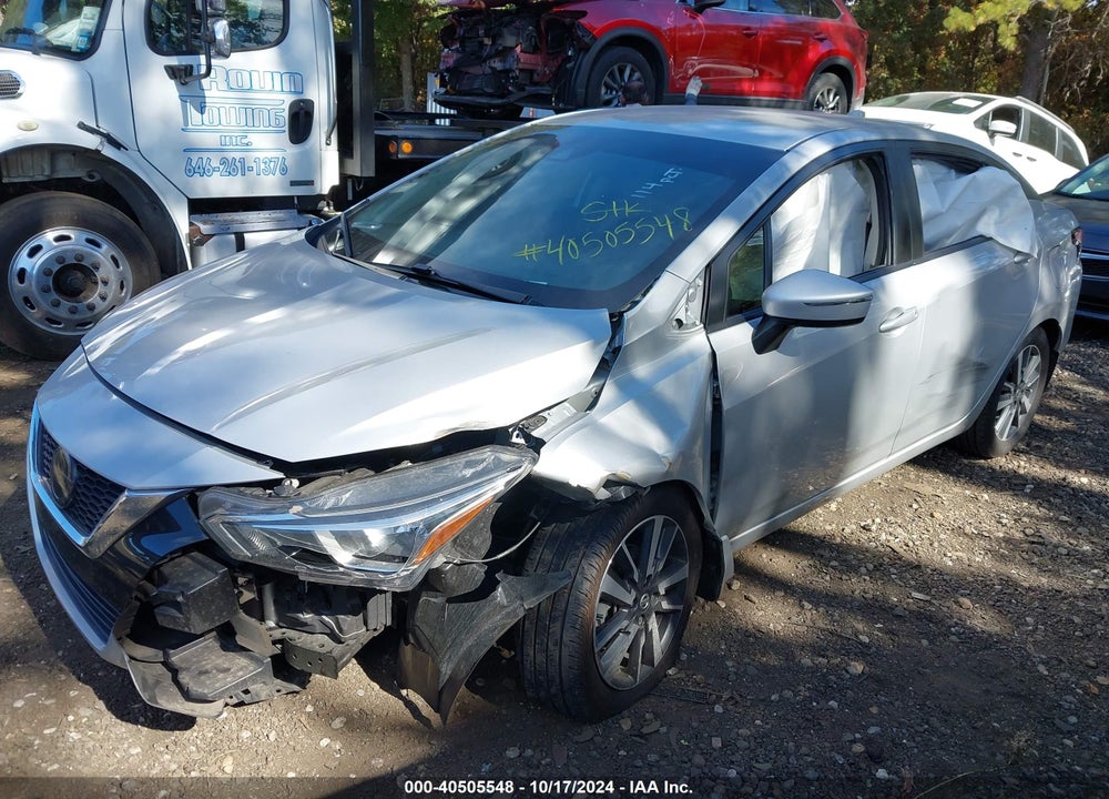 2021 NISSAN VERSA SV XTRONIC CVT VIN: 3N1CN8EV6ML836893