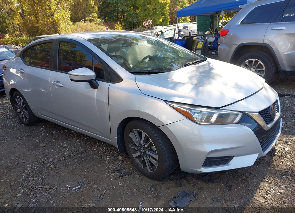 2021 NISSAN VERSA SV XTRONIC CVT VIN: 3N1CN8EV6ML836893