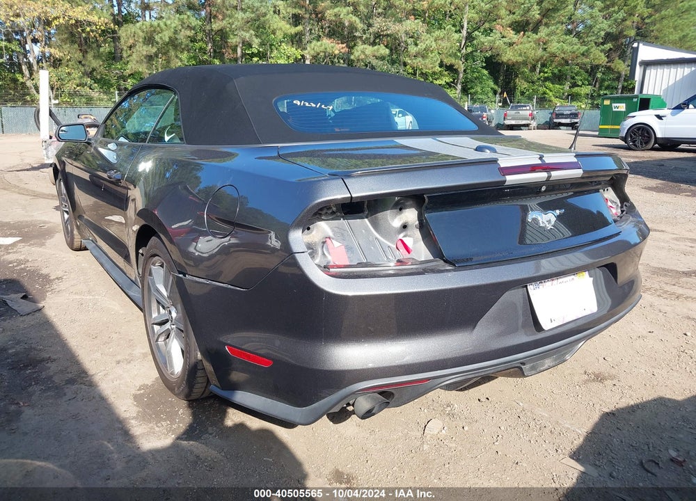 2017 FORD MUSTANG ECOBOOST PREMIUM VIN: 1FATP8UH5H5320281