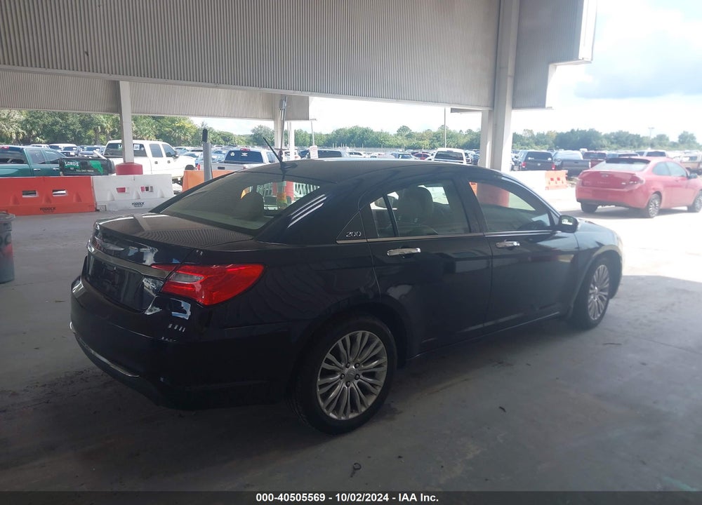 2012 CHRYSLER 200 LIMITED VIN: 1C3CCBCG7CN253997