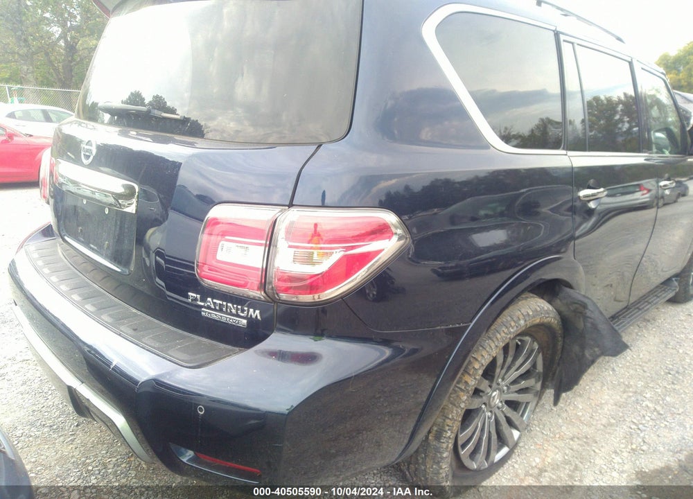 2019 NISSAN ARMADA PLATINUM VIN: JN8AY2NE6K9757789
