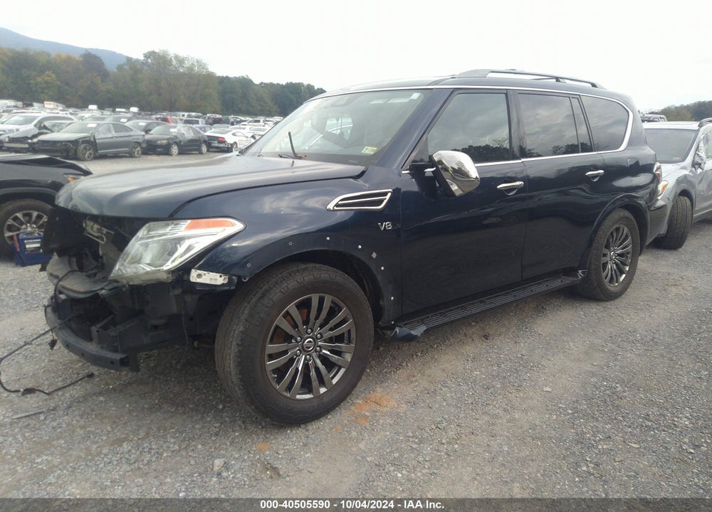 2019 NISSAN ARMADA PLATINUM VIN: JN8AY2NE6K9757789