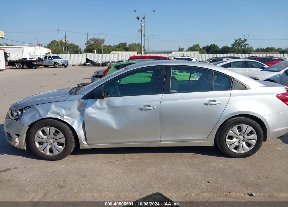 2015 CHEVROLET CRUZE LS AUTO VIN: 1G1PA5SH7F7231952