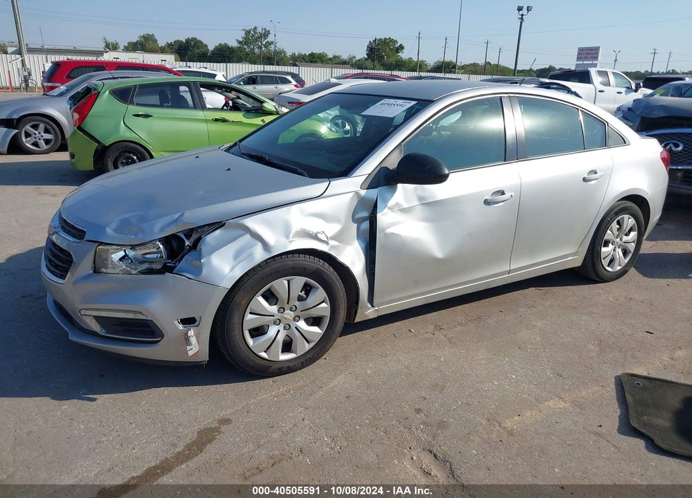 2015 CHEVROLET CRUZE LS AUTO VIN: 1G1PA5SH7F7231952