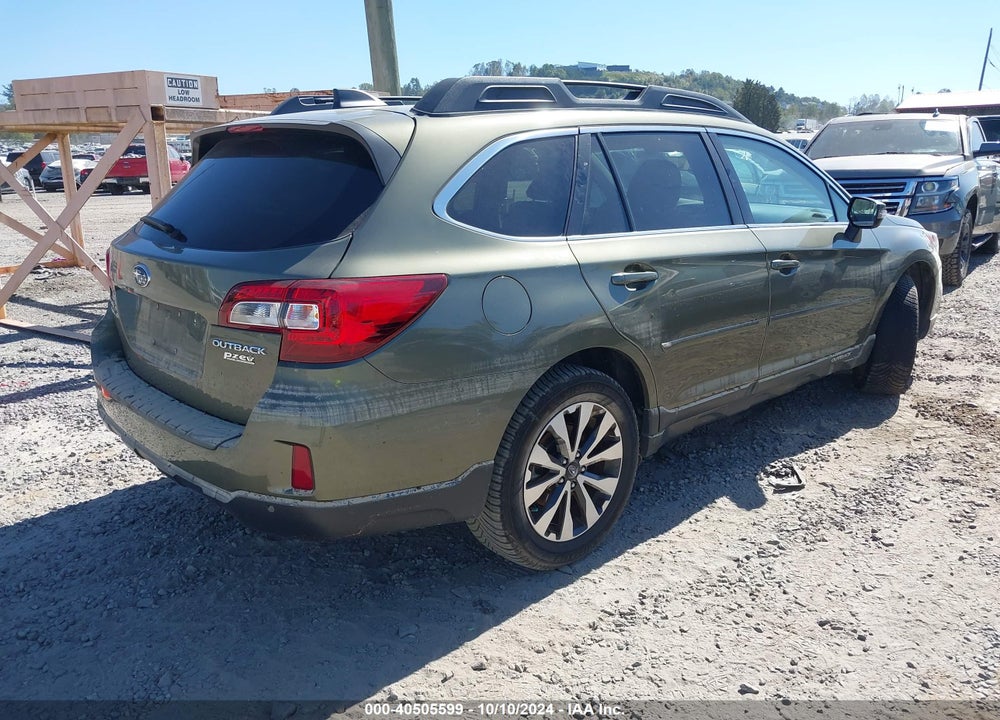 2017 SUBARU OUTBACK 2.5I LIMITED VIN: 4S4BSANC3H3433085